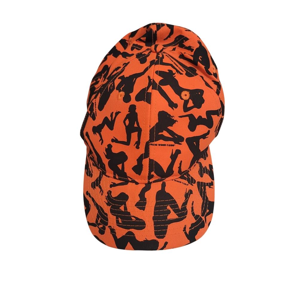 Morning Wood Camo‎ Women’s One Size Hunter Orange Graphic Baseball Hat